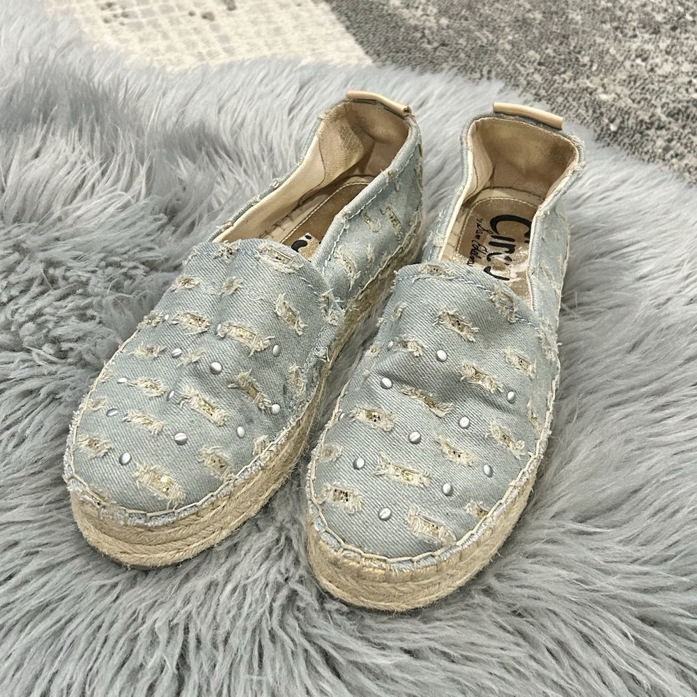 Circus By Sam Edelman Cayden Embellished‎ Espadrilles Women's 9.5